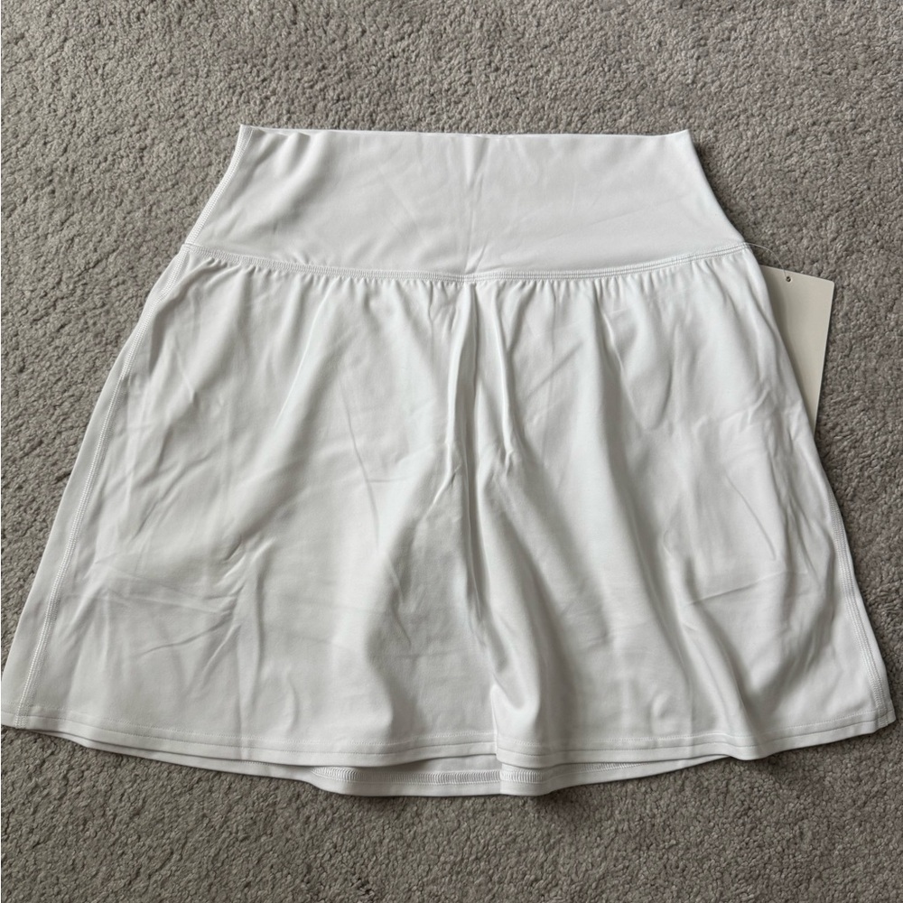 NWT Lululemon Align HR Skirt Long - Size 8 White
